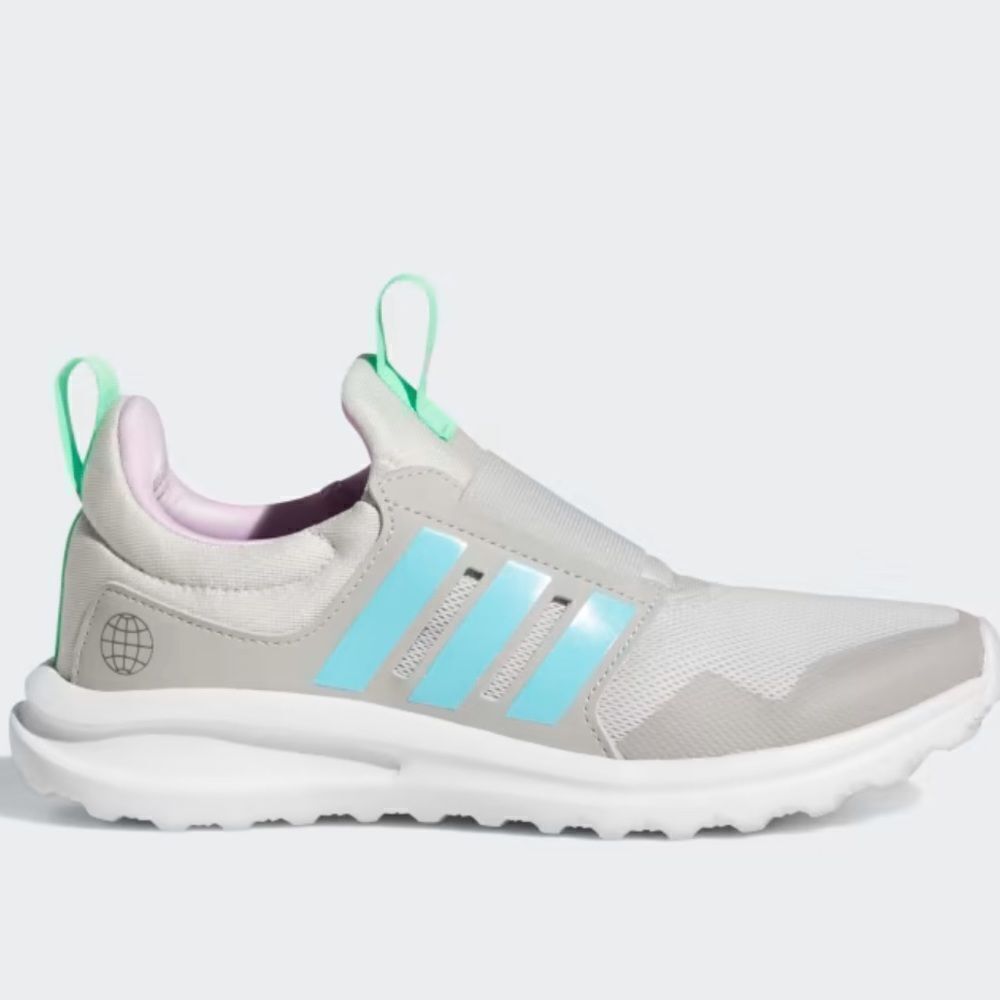 New ADIDAS Activeride 2.0 Sport Running Slip On Athletic Shoes Gray Aqua Kid 4.5